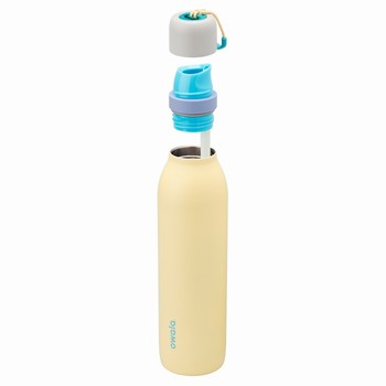 Owala 24oz FreeSip® Twist Water Bottles Yellow Canada | PHXOC-4125